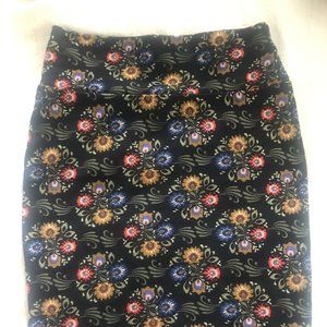 Floral Pencil Skirt